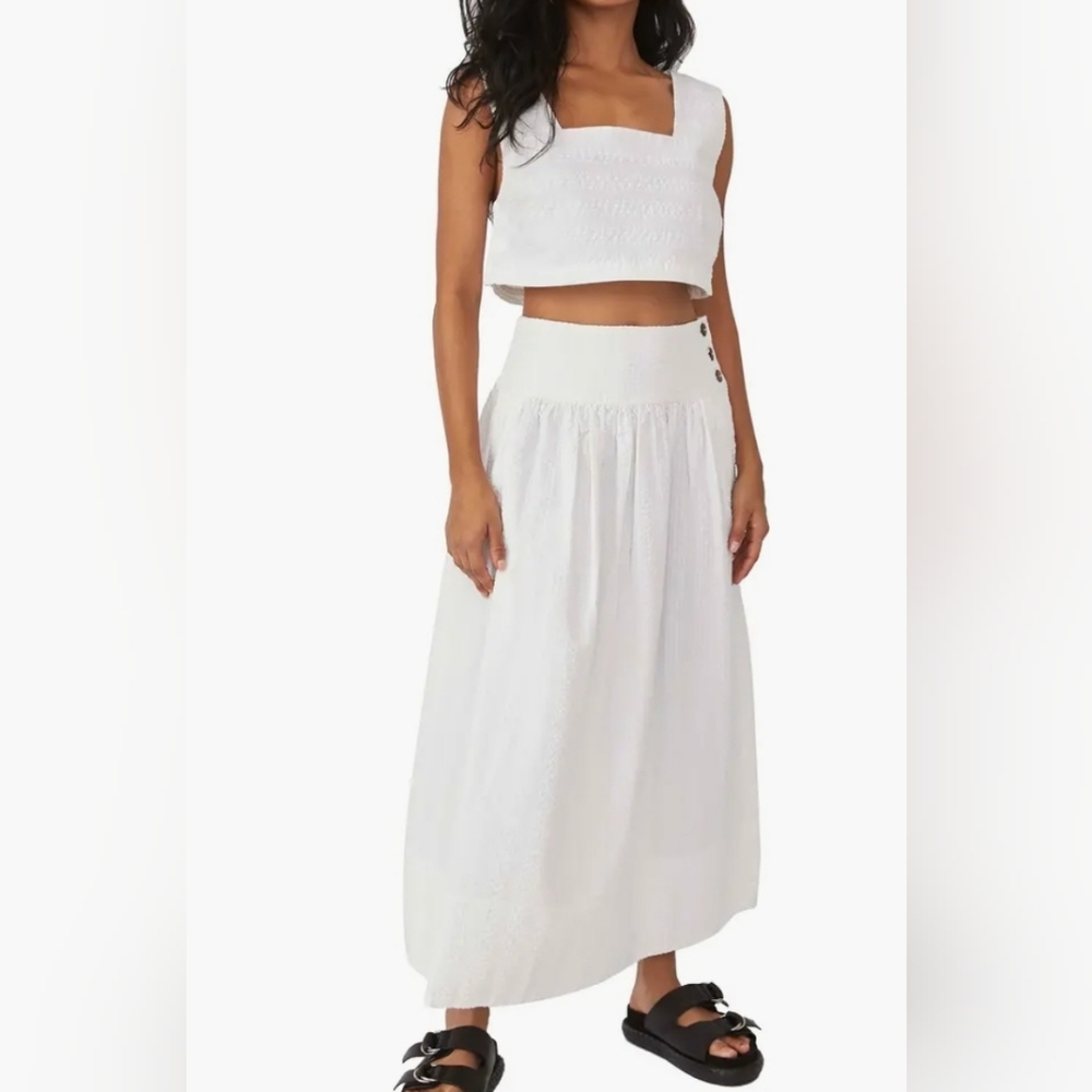 Free People Set For Sunshine Skirt Size Large